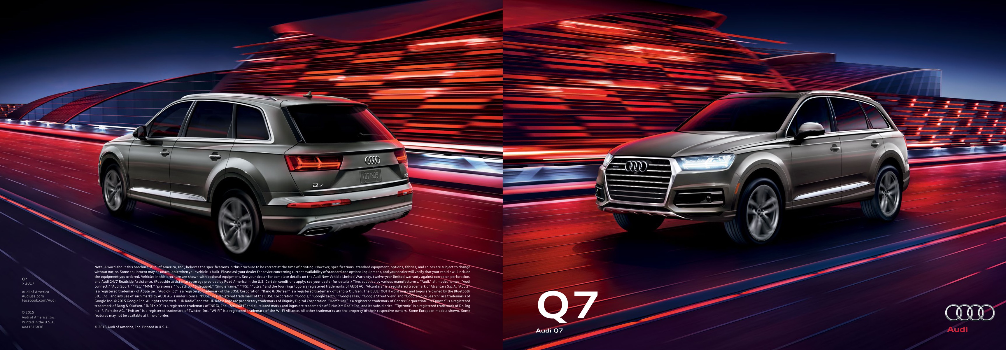 2017 Audi Q7 Brochure Page 16
